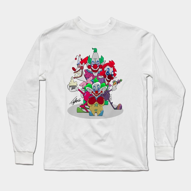 Killer Klowns Long Sleeve T-Shirt by Tuckerjoneson13